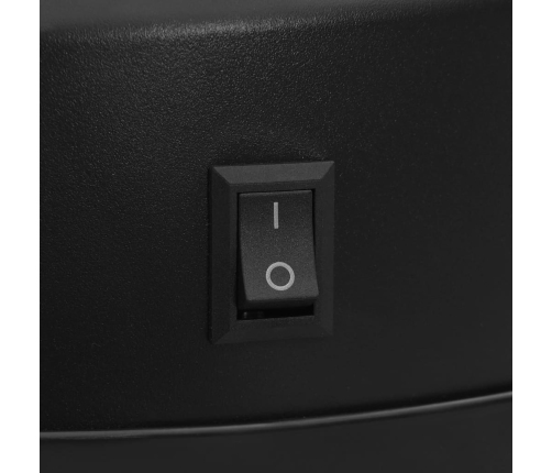 vidaXL automātiska atkritumu tvertne ar sensoru, tērauds, 50 L