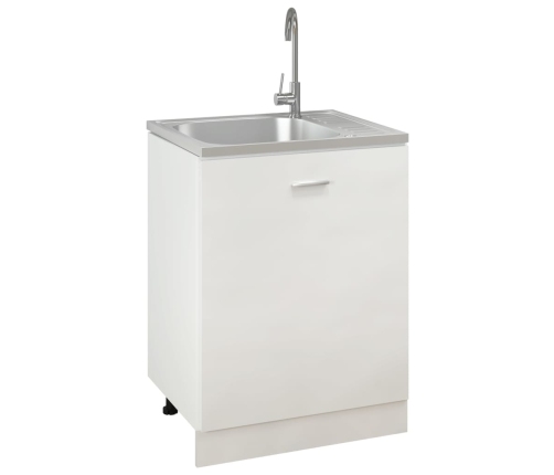 Virtuves Izlietne, 600X500X155 Mm, Nerūsējošs Tērauds Vidaxl