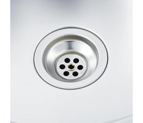 Virtuves Izlietne, 2 Bļodas, 800X500X155 Mm, Nerūsējošs Tērauds Vidaxl