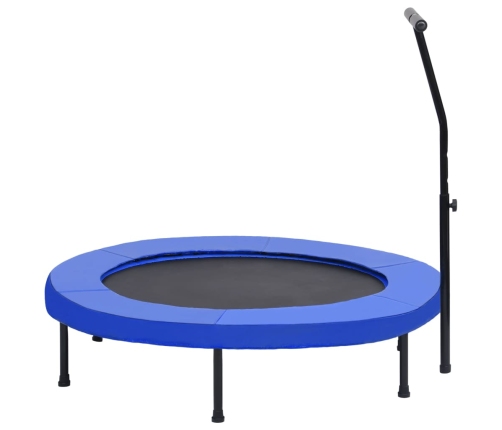 Fitnesa Batuts Ar Rokturi Un Aizsargapmali, 122 Cm Vidaxl