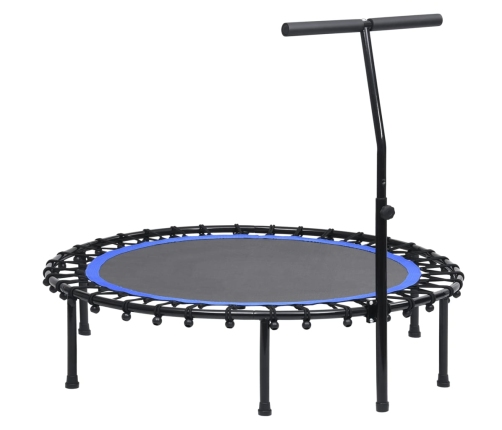 Fitnesa Batuts Ar Rokturi Un Aizsargapmali, 122 Cm Vidaxl