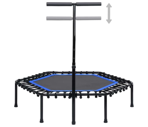 Fitnesa Batuts Ar Rokturi, 122 Cm Vidaxl