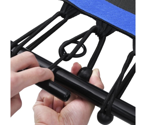 Fitnesa Batuts Ar Rokturi, 122 Cm Vidaxl