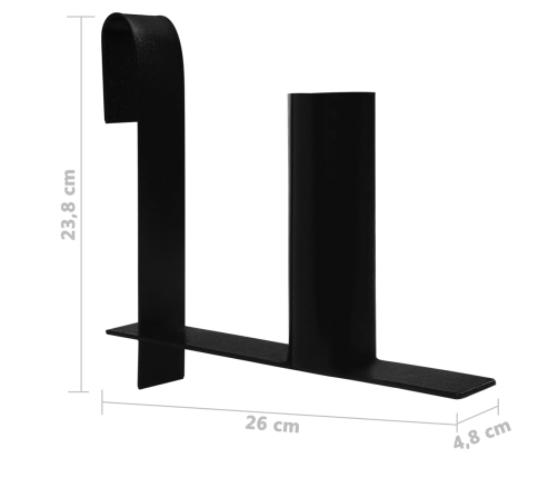 Žoga Ruļļu Statīvi, 2 Gab., Tērauds Vidaxl