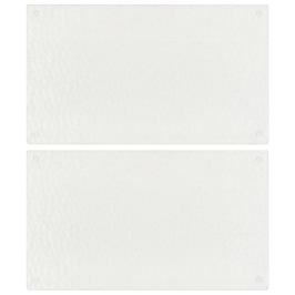 Virtuves Dēlīši, 2 Gab., Caurspīdīgs, Rūdīts Stikls Vidaxl