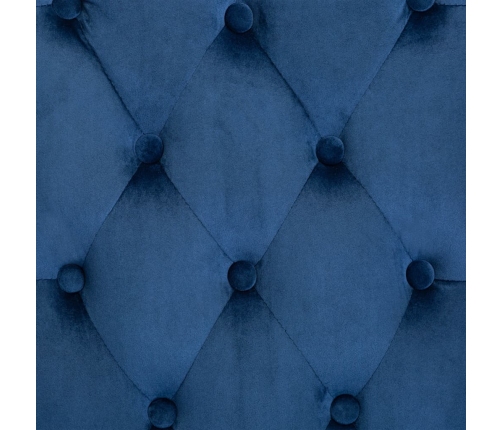 Virtuves Krēsli, 2 Gab., Zils Samts Vidaxl