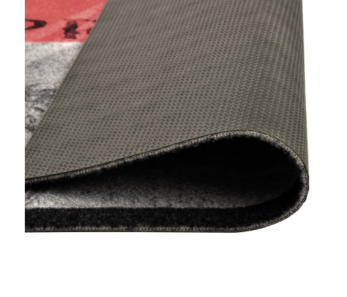 vidaXL virtuves paklājs, mazgājams, apdruka ar tomātiem, 60x180 cm