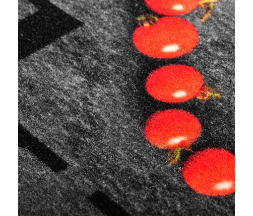 vidaXL virtuves paklājs, mazgājams, Cooking apdruka, 45x150 cm