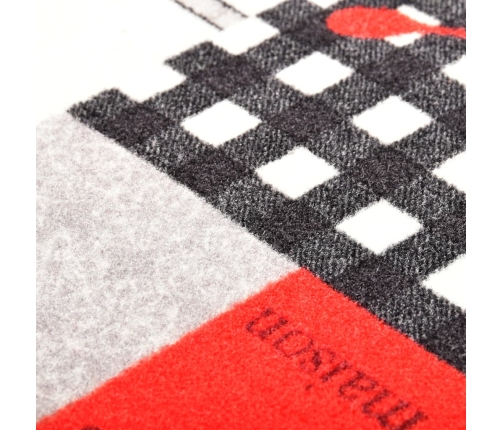 vidaXL virtuves paklājs, mazgājams, Cuisine apdruka, 45x150 cm