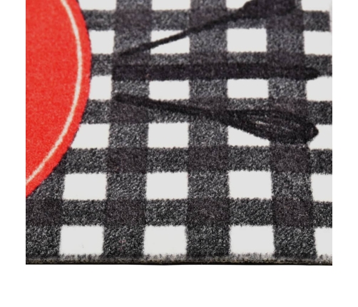 vidaXL virtuves paklājs, mazgājams, Cuisine apdruka, 60x180 cm