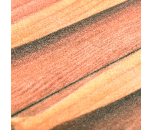 vidaXL virtuves paklājs, mazgājams, apdruka ar karotēm, 45x150 cm