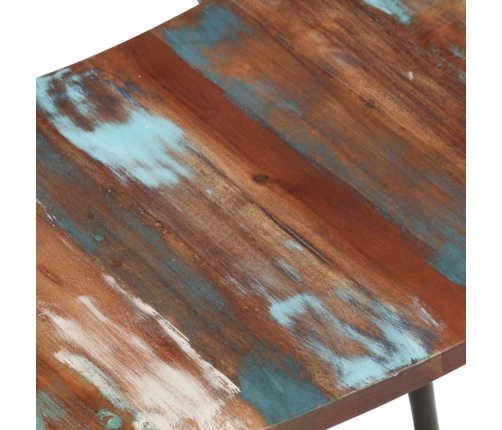 vidaXL virtuves krēsli, 4 gab., pārstrādāts masīvkoks