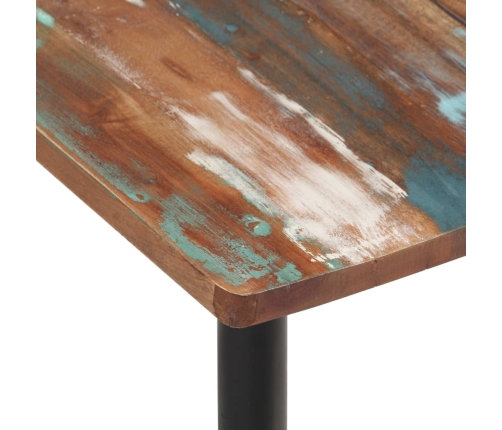 vidaXL virtuves krēsli, 6 gab., pārstrādāts masīvkoks