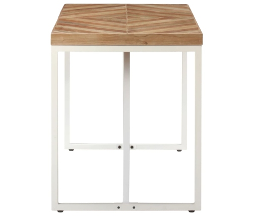 vidaXL virtuves galds, 120x60x76 cm, akācijas, mango masīvkoks