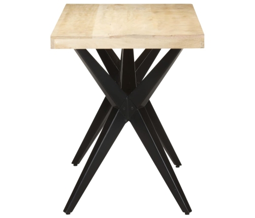 vidaXL virtuves galds, 120x60x76 cm, mango masīvkoks