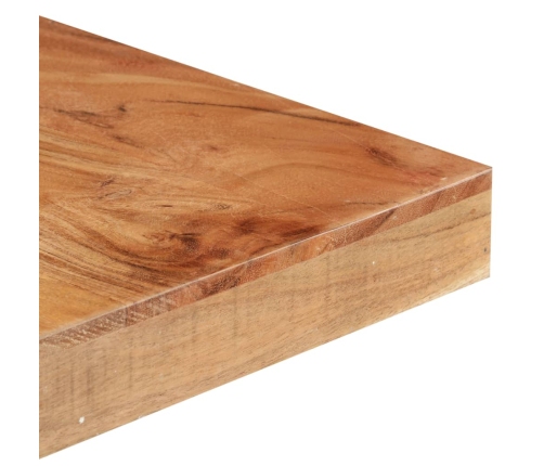 vidaXL virtuves galds, 160x80x76 cm, akācijas masīvkoks