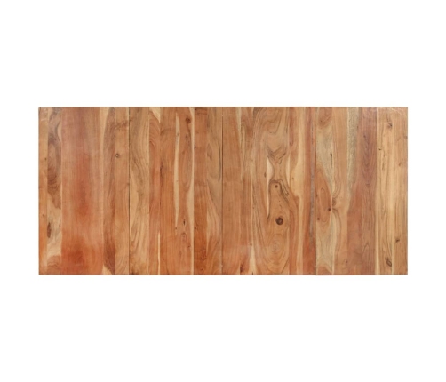 vidaXL virtuves galds, 200x90x76 cm, akācijas masīvkoks