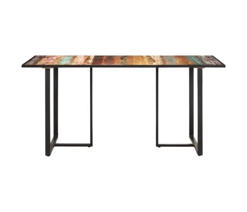 Virtuves Galds, 160 Cm, Pārstrādāts Masīvkoks Vidaxl