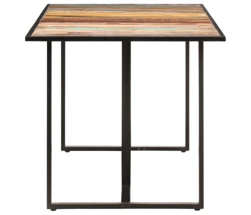 Virtuves Galds, 160 Cm, Pārstrādāts Masīvkoks Vidaxl