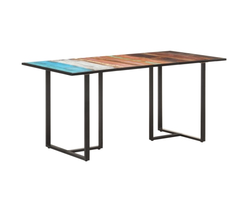 Virtuves Galds, 160 Cm, Pārstrādāts Masīvkoks Vidaxl