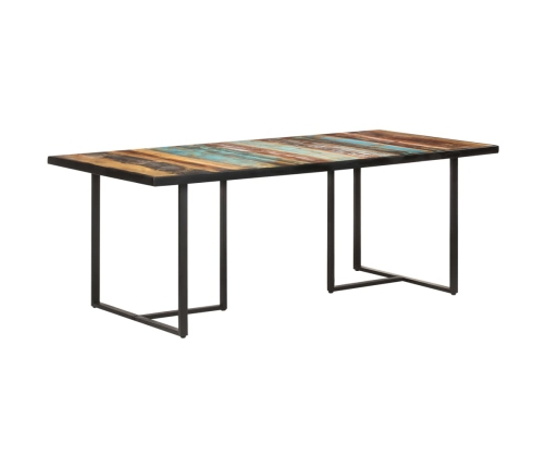 Virtuves Galds, 200 Cm, Pārstrādāts Masīvkoks Vidaxl