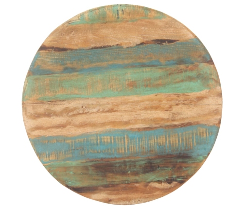 vidaXL virtuves galds, 80 cm, pārstrādāts masīvkoks