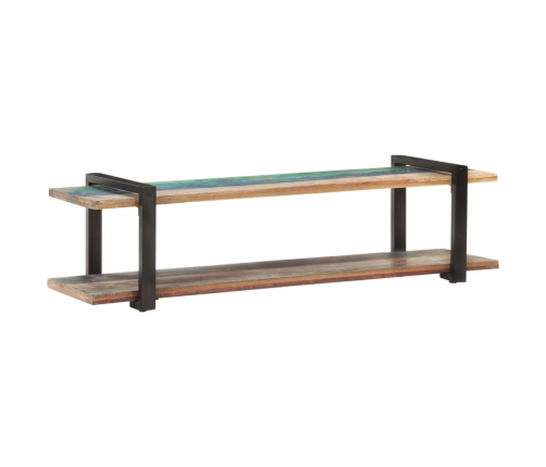 vidaXL TV galdiņš, 160x40x40 cm, pārstrādāts masīvkoks