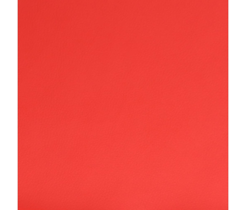 vidaXL salona krēsls, sarkana mākslīgā āda