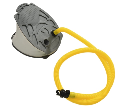 vidaXL piepūšams vingrošanas rullis ar pumpi, 120x90 cm, zils PVC