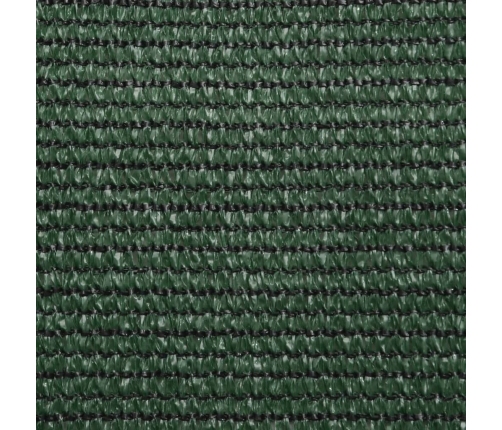 vidaXL saulessargs, 160 g/m², tumši zaļš, 4x4x4 m, HDPE