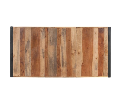 vidaXL virtuves galds, 180x90x75 cm, masīvkoks