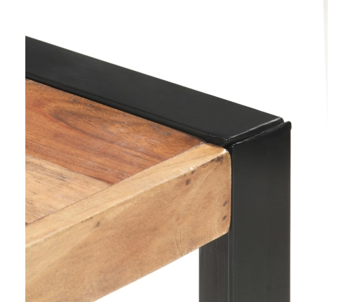 vidaXL virtuves galds, 180x90x75 cm, masīvkoks