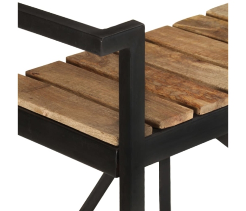 vidaXL virtuves ratiņi, 87x36x81 cm, mango masīvkoks