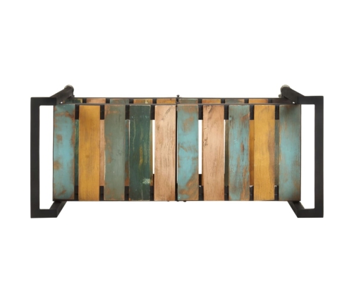 vidaXL virtuves ratiņi, 87x36x81 cm, pārstrādāts masīvkoks