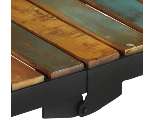 vidaXL virtuves ratiņi, 87x36x81 cm, pārstrādāts masīvkoks