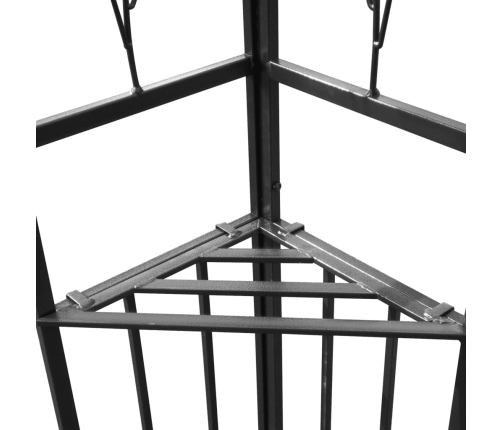 vidaXL dārza nojume, 3x3 m, balta, 180 g/m²