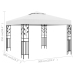 vidaXL dārza nojume, 3x3 m, balta, 180 g/m²