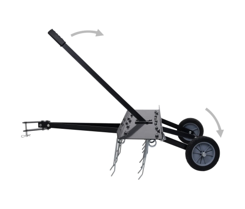 vidaXL zālāja skarifikators, 100 cm