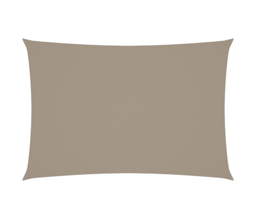 vidaXL saulessargs, taisnstūra, 2,5x4,5 m, pelēkbrūns oksforda audums