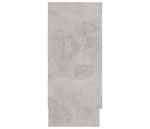 vidaXL vitrīna, betona pelēka, 120x30,5x70 cm, inženierijas koks