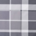 vidaXL dārza krēslu spilveni, 6 gab., pelēki četrstūri, 120x50x3 cm