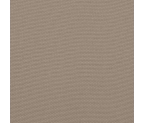 vidaXL dārza krēslu spilveni, 6 gab., pelēkbrūni, 100x50x3 cm, audums