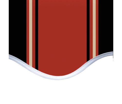 vidaXL nojumes maiņas jumts, oranžs ar brūnu, 6x3,5 m