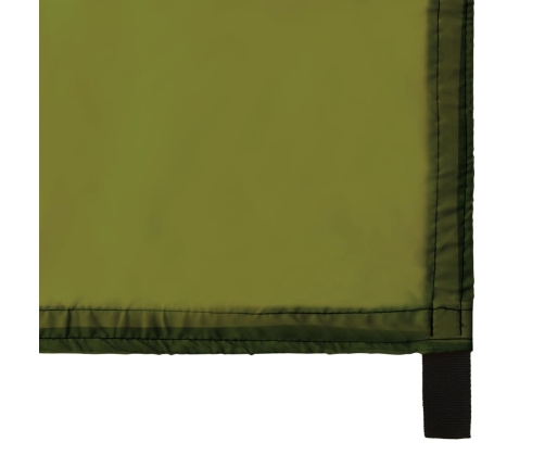 vidaXL āra brezenta telts, 3x2 m, zaļa