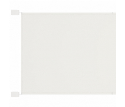 vidaXL vertikāla markīze, balta, 100x800 cm, Oksfordas audums