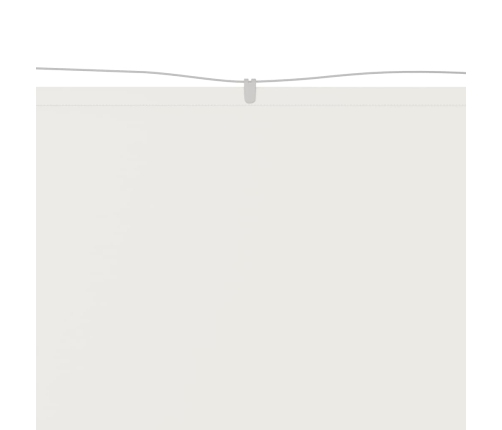vidaXL vertikāla markīze, balta, 100x1200 cm, Oksfordas audums