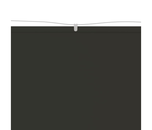 vidaXL vertikāla markīze, antracītpelēka, 60x800 cm, Oksfordas audums