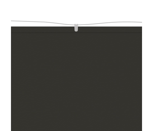 vidaXL vertikāla markīze, pelēka, 100x1200 cm, Oksfordas audums