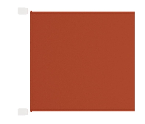 vidaXL vertikāla markīze, sarkanbrūna, 140x360 cm, Oksfordas audums