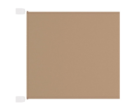 vidaXL vertikāla markīze, pelēkbrūna, 180x1000 cm, Oksfordas audums